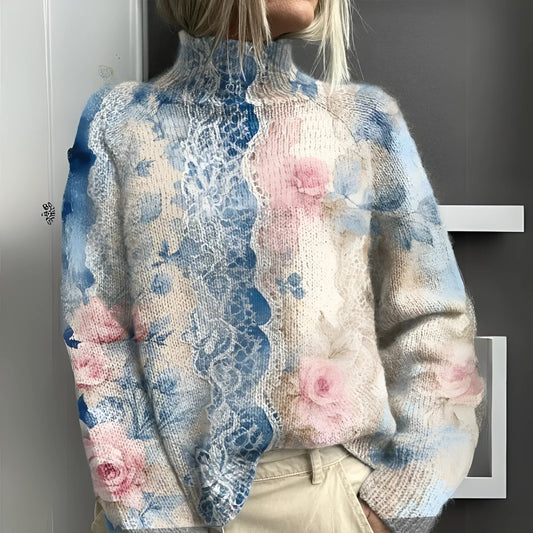 Lieke | Cozy Cable Knit Turtleneck Sweater