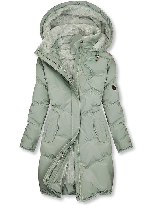 Magrite | Extended-Length Hooded Puffer Coat